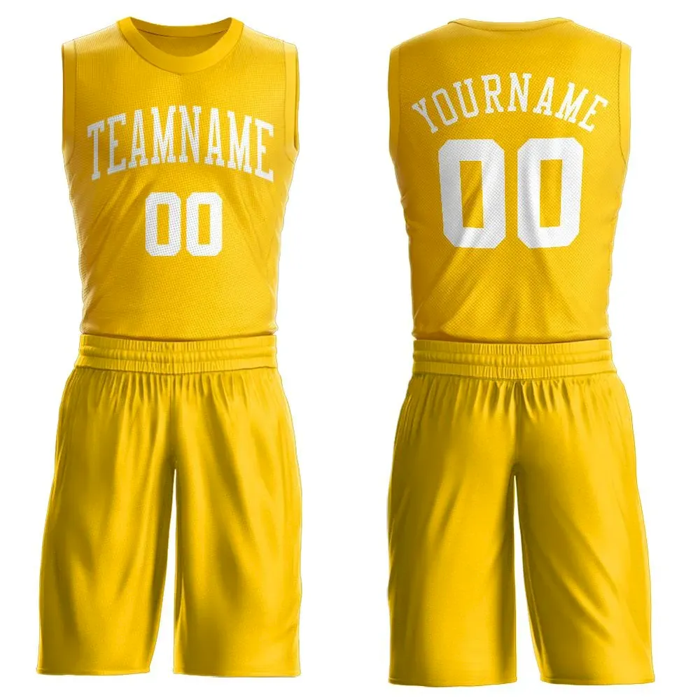 gold_0018.webp Custom Gold White Round Neck Suit Basketball Jersey - Image 1